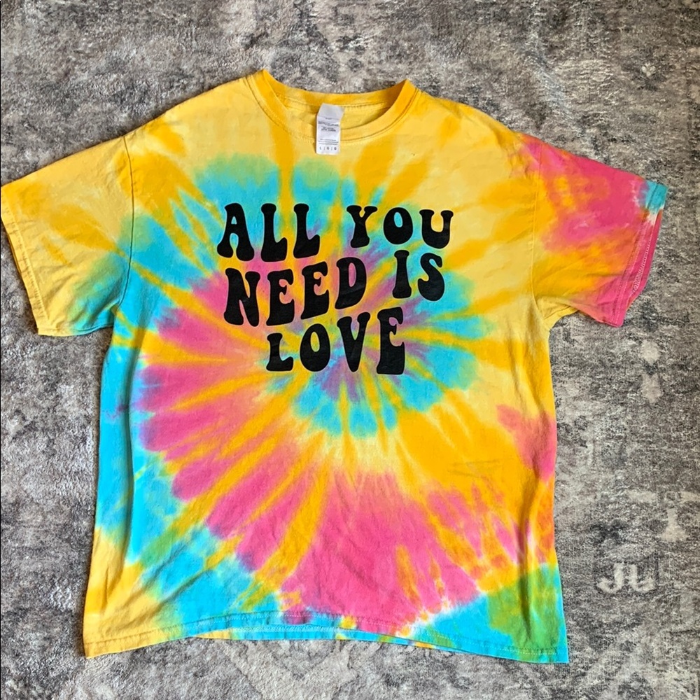 Colorful Tie-Dye Shirt
